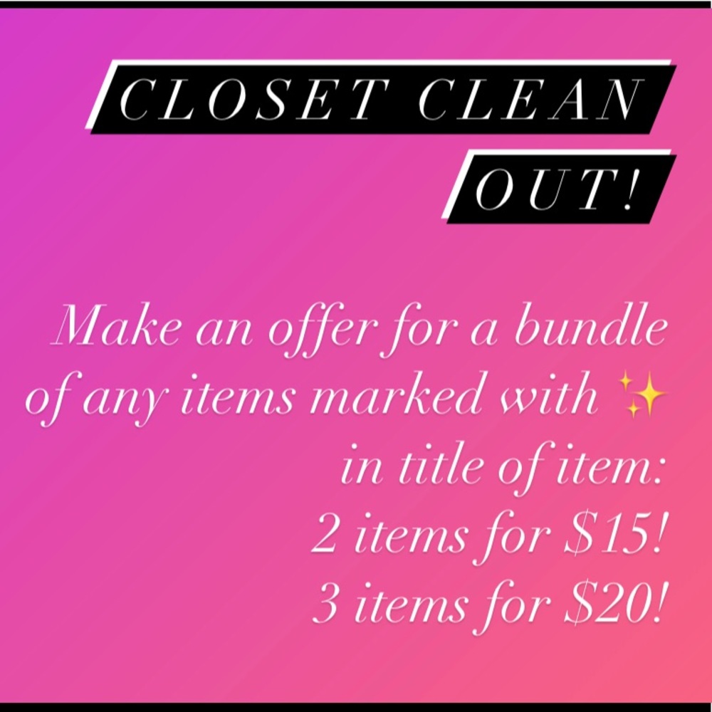 ✨Bundle Sale✨